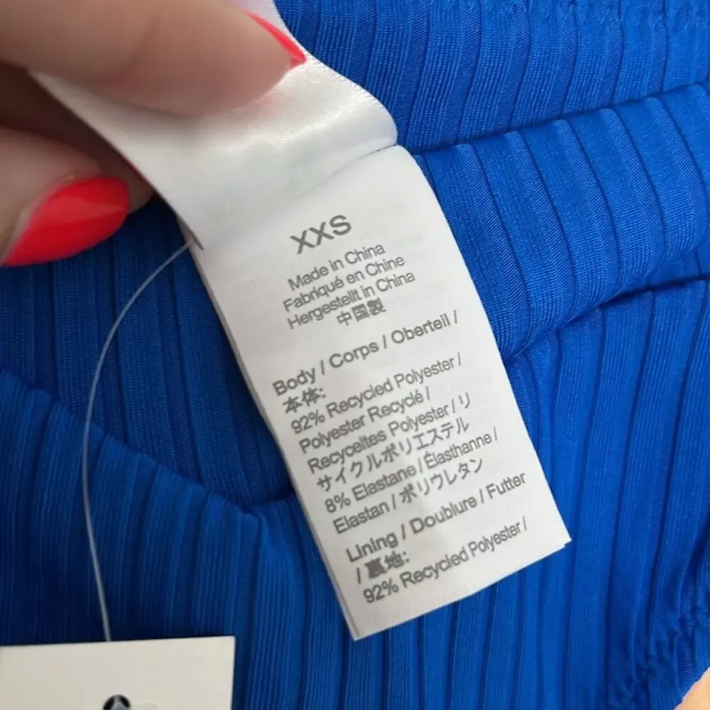 NWT J.Crew Wide-rib crossover cheeky bottom